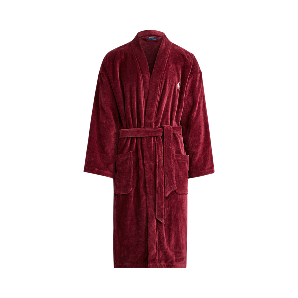 Ralph lauren cotton bathrobe best sale