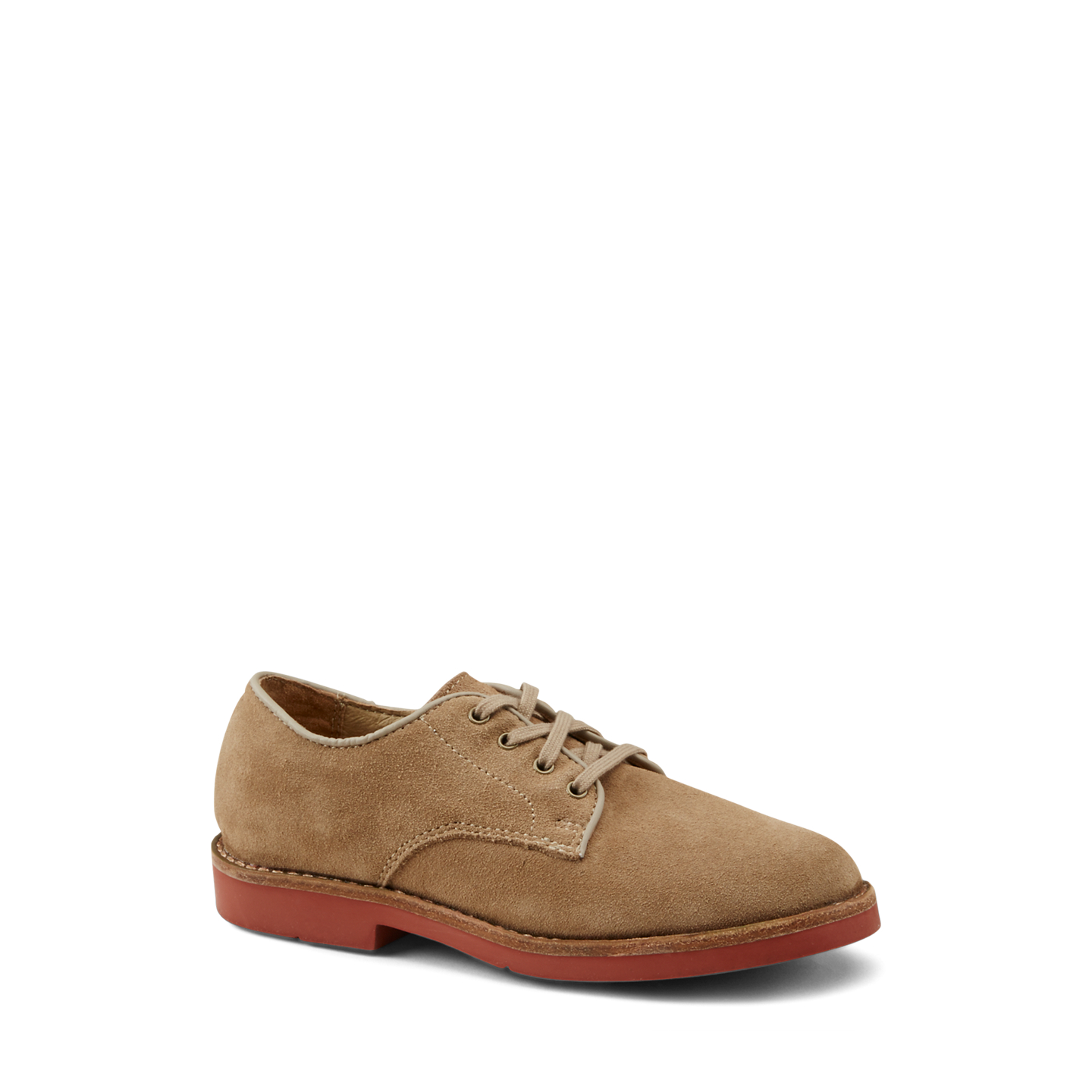 Детские туфли Ralph Lauren Barton Suede Oxford, цвет: Casted Dirty Buck — фото 1