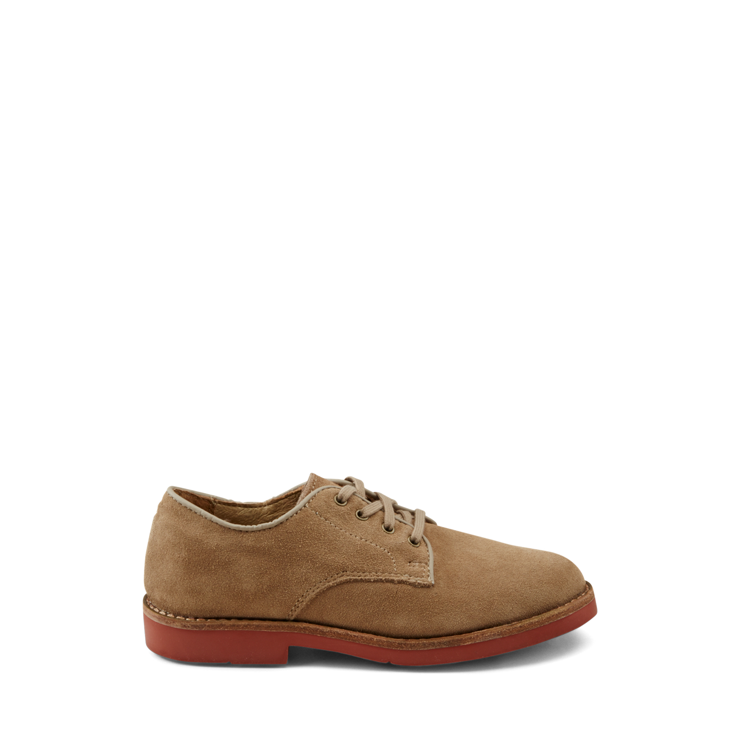 Детские туфли Ralph Lauren Barton Suede Oxford, цвет: Casted Dirty Buck — фото 4