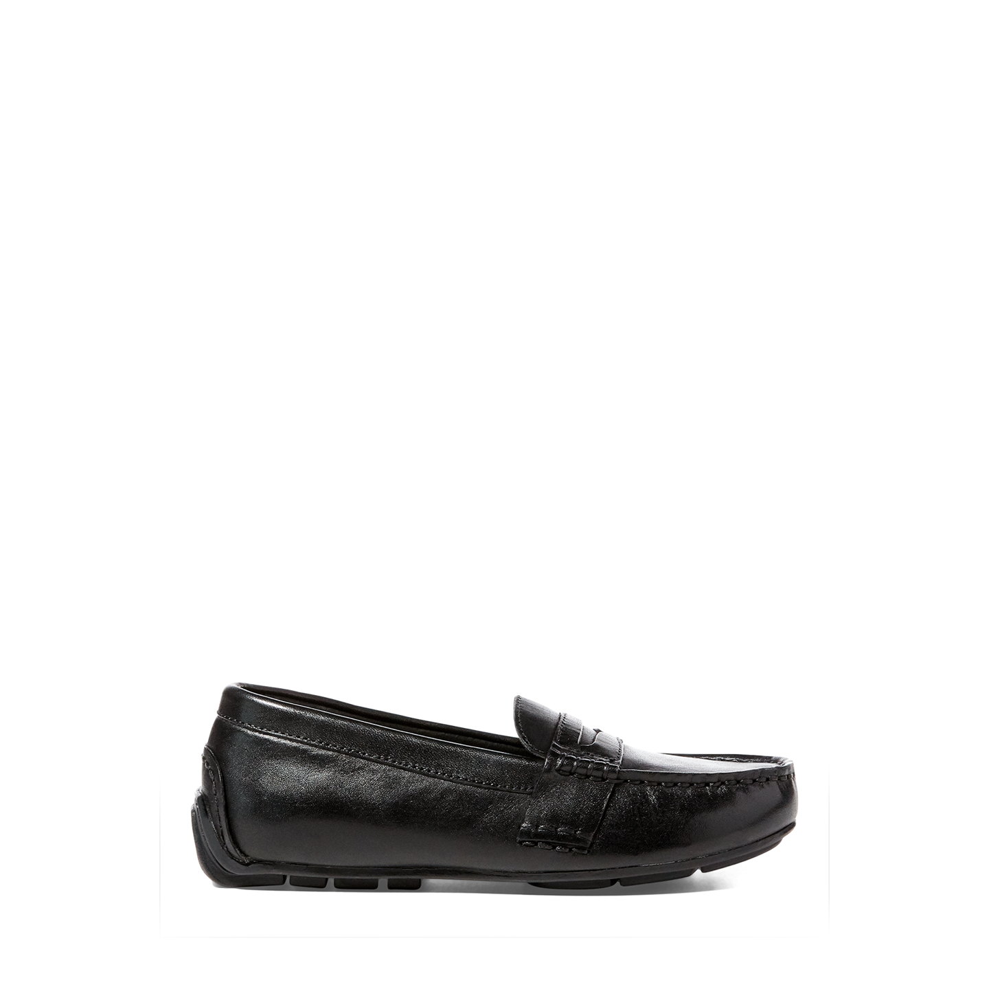 Детские туфли Ralph Lauren Telly Leather Penny Loafer, цвет: Чёрный — фото 3