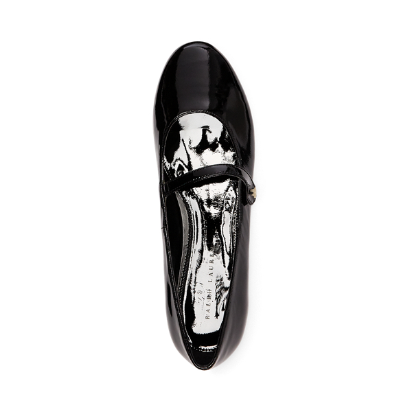 Black Alyssa Leather Mary Jane Child 3