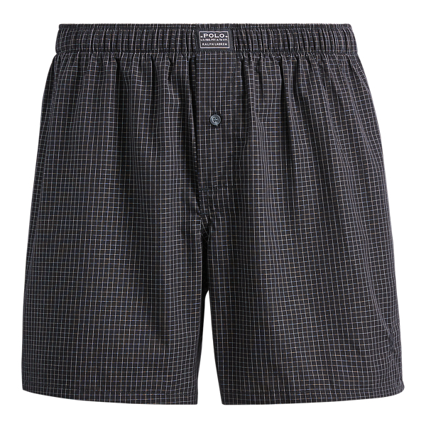 Polo Ralph Lauren Woven Boxer 2個セット Printed Polo Player 100% Cotton Woven Boxer