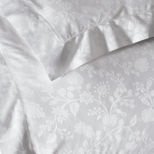 White Ashmont Sateen Duvet Cover Ralph Lauren Home 3