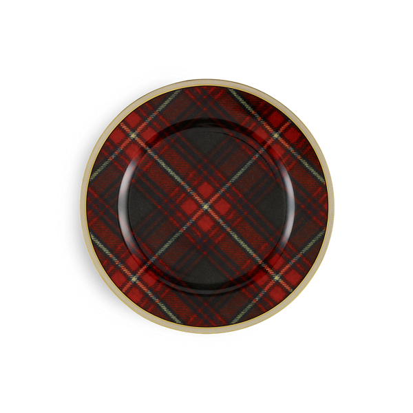 Red Tartan Duke Dessert Plate Ralph Lauren Home 2