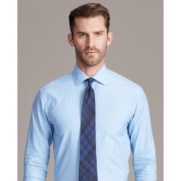 broadcloth dress shirt Edwards 1354 Men's Essential Long Sleeve French Blue / S33 This gives it that crisp Brooks Brothers Men's Big &