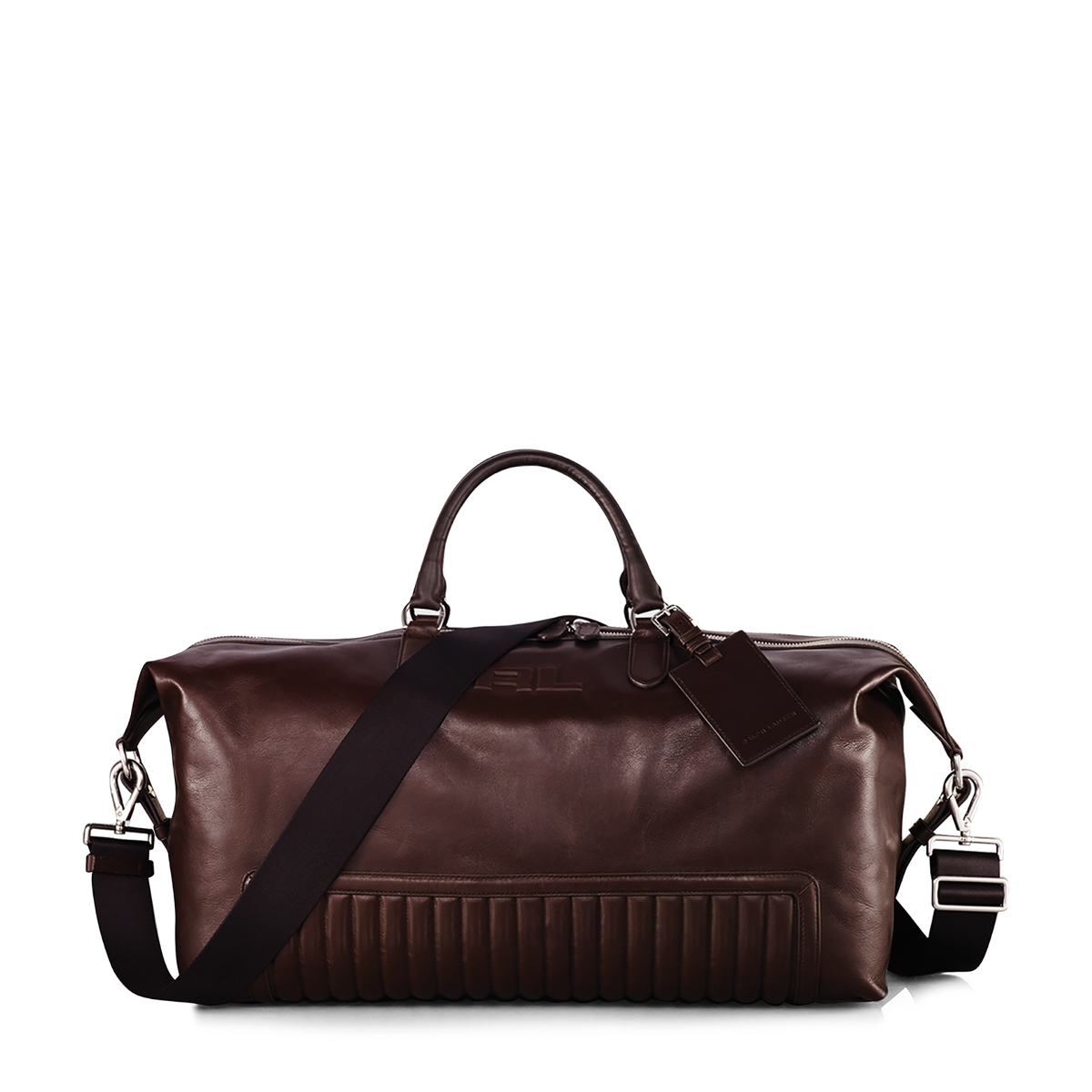 Quilted Leather Duffel Bag
