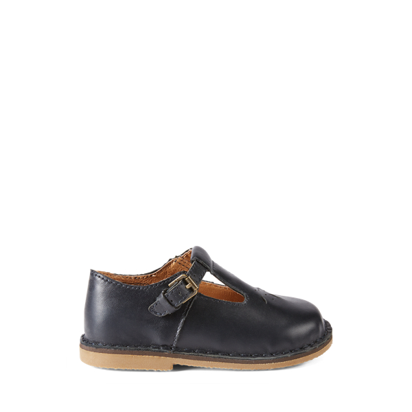 School T-Strap Leather Shoe