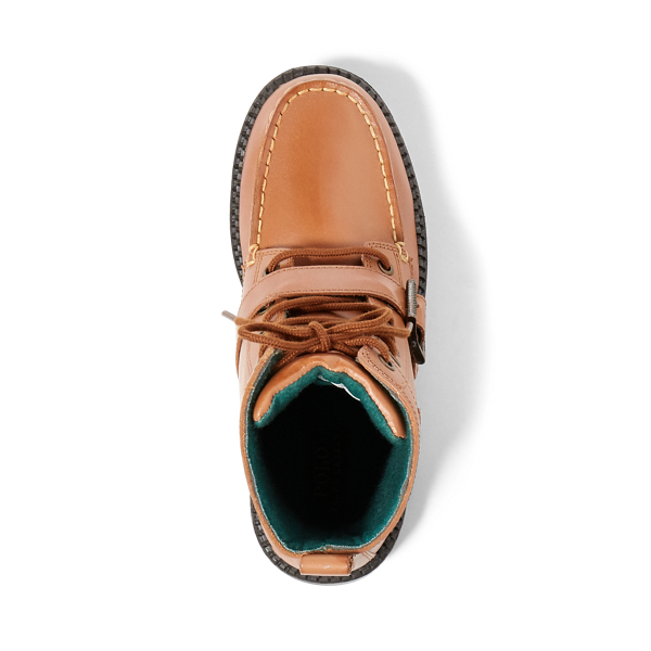 dai Polo by Ralph Lauren レザー フットボール Children's Leather Ranger Hi II Boot | Ralph Lauren