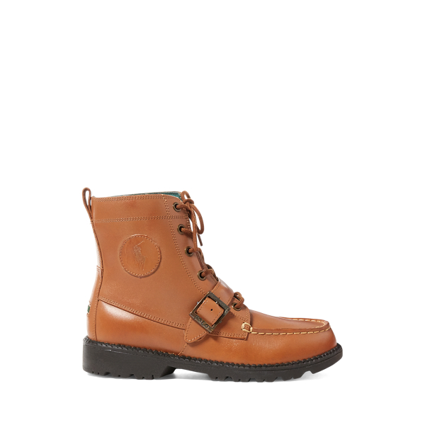 Children s Leather Ranger Hi II Boot Ralph Lauren