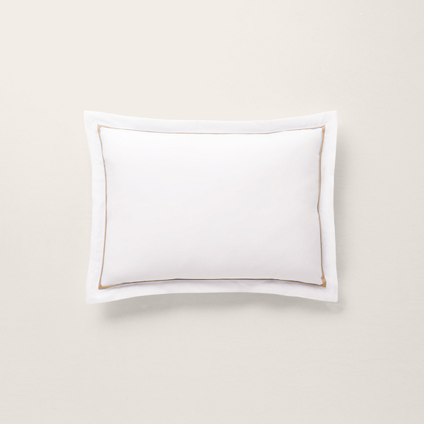 Almofada decorativa Palmer em percal Ralph Lauren Home em 1