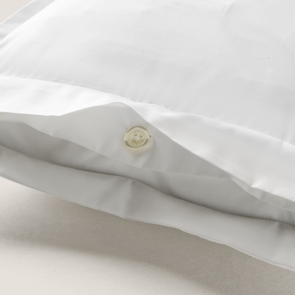 Midnight Black Palmer Percale Throw Pillow Ralph Lauren Home 2