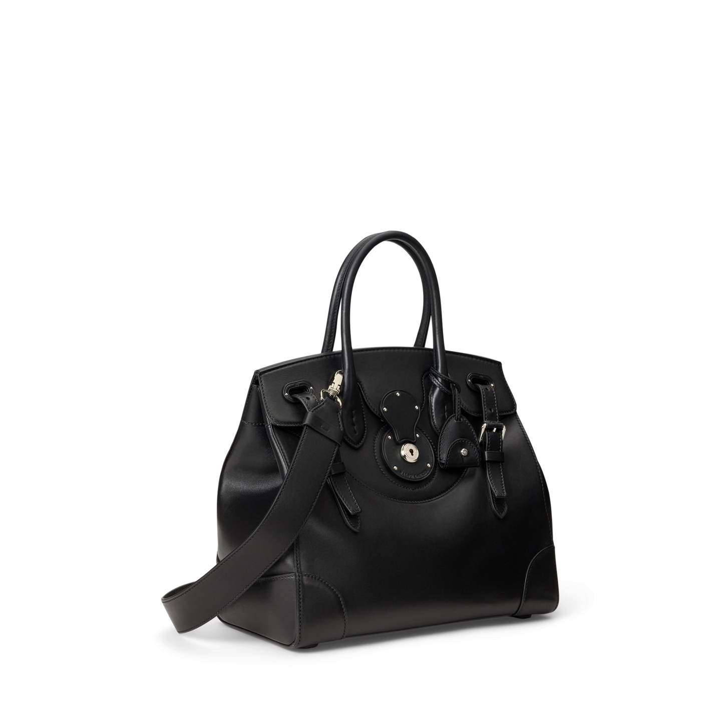 Женская сумка Ralph Lauren Soft Ricky 33 Calfskin, цвет: Чёрный — фото 1