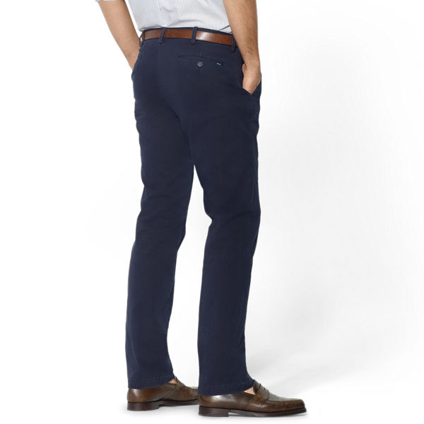 Classic Fit keperstof broek Polo Ralph Lauren in Aviator Navy 4