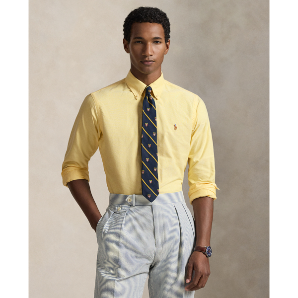 Yellow The Iconic Oxford Shirt Polo Ralph Lauren 1