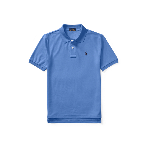 Blue The Iconic Mesh Polo Shirt Boys 8-20 for back to school 2