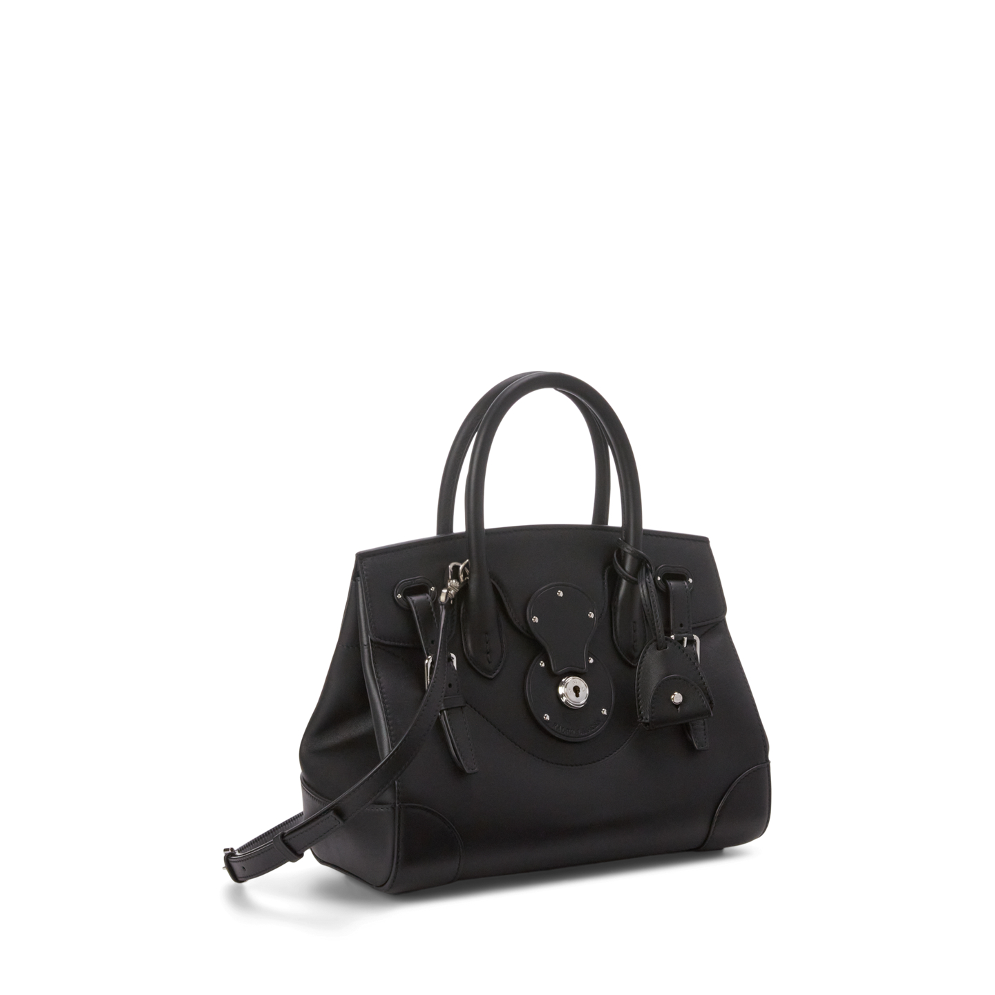 Женская сумка Ralph Lauren Soft Ricky 27 Calfskin, цвет: Чёрный — фото 1