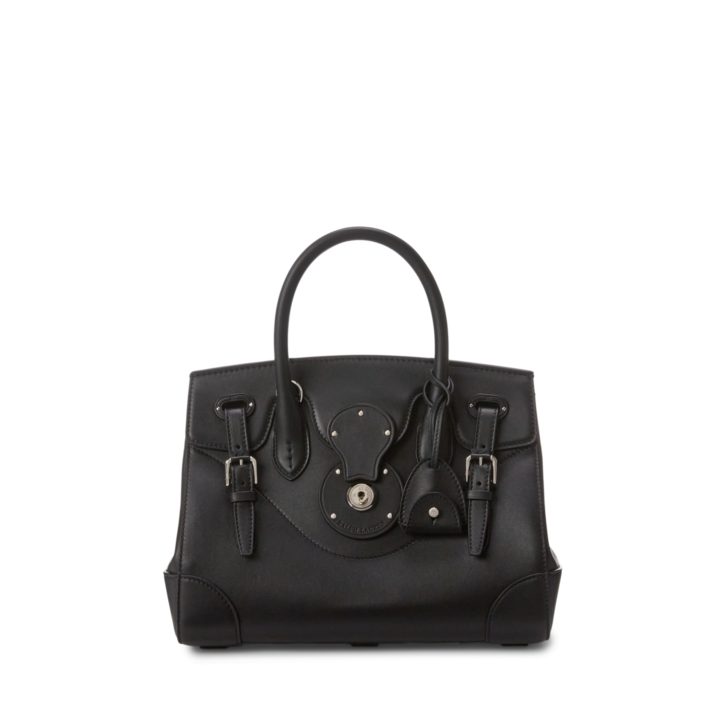 Женская сумка Ralph Lauren Soft Ricky 27 Calfskin, цвет: Чёрный — фото 7