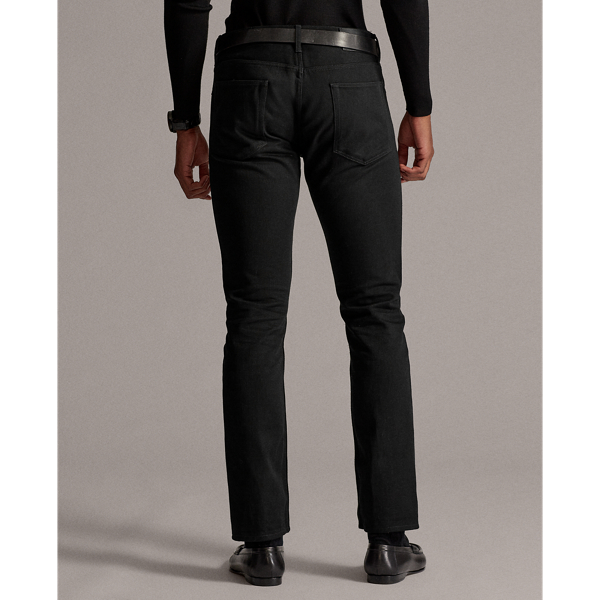 Black Straight Fit Stretch Jean Purple Label 6