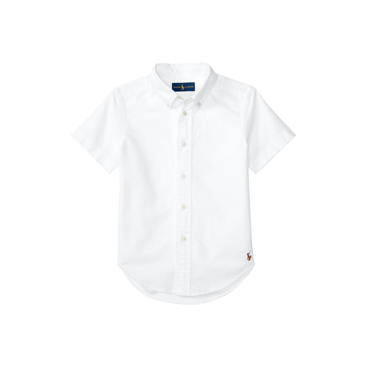 Cotton Blake Uniform Shirt Short Sleeve Casual Shirts Ralph Lauren