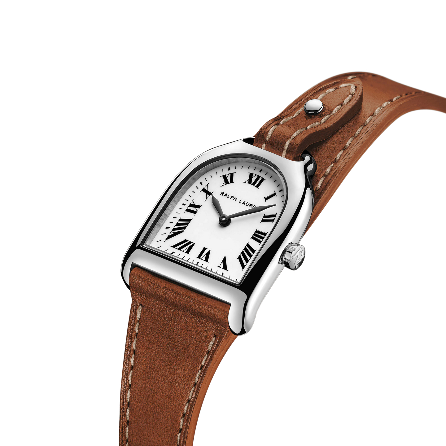 Женские часы Ralph Lauren Small Steel Watch, цвет: Белый — фото 1
