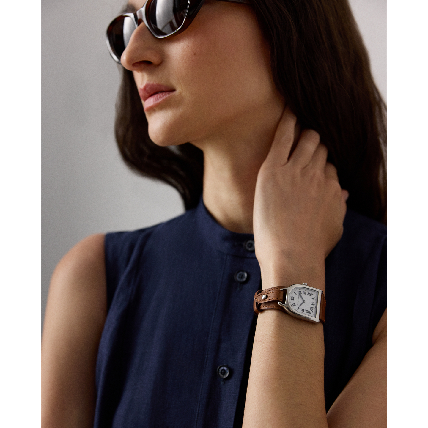 Женские часы Ralph Lauren Small Steel Watch, цвет: Белый — фото 3