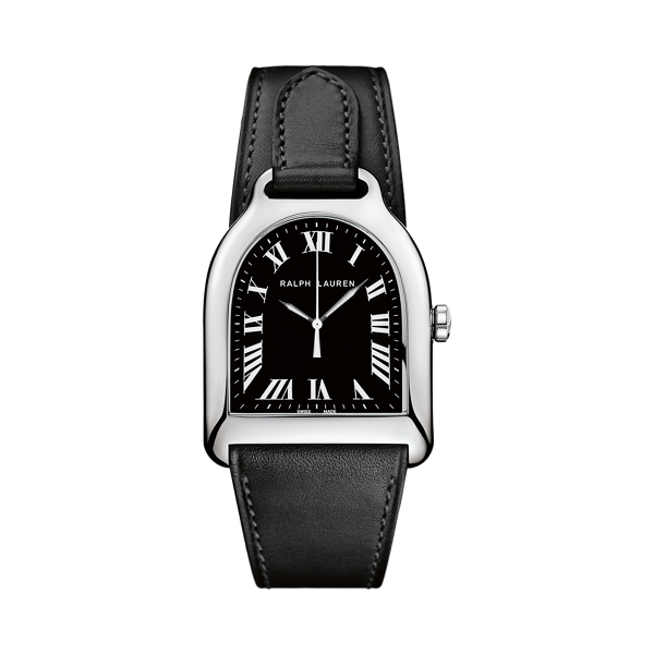 Cadran noir moyen en acier
