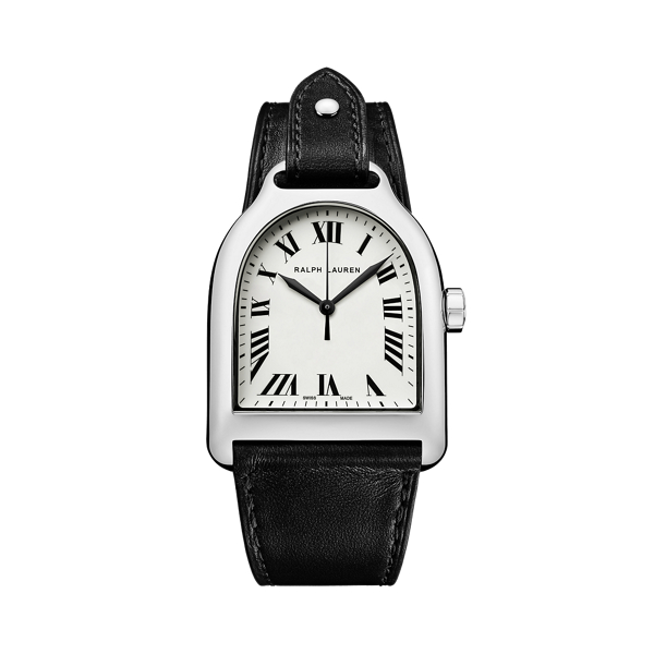 White Dial Large Steel White Dial The Stirrup Collection 1