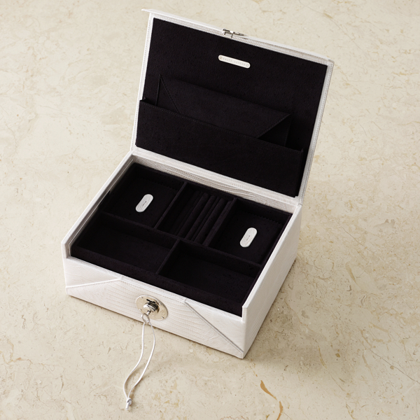 Ivory Exotic Delphine Lockbox Ralph Lauren Home 2