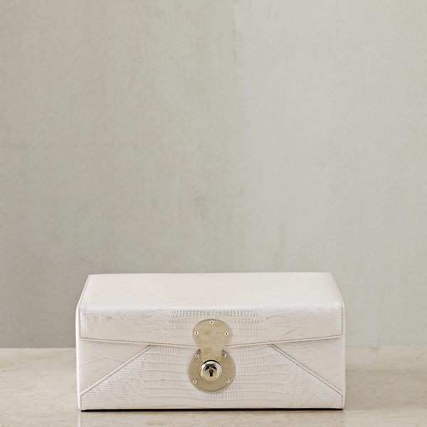 Ivory Exotic Delphine Lockbox Ralph Lauren Home 3