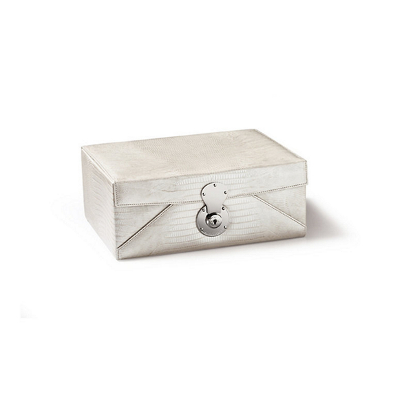 Ivory Exotic Delphine Lockbox Ralph Lauren Home 1