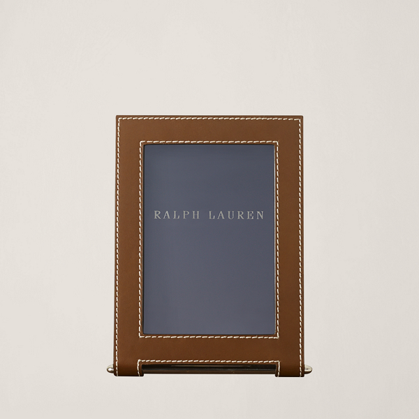 Derbyshire Leather Frame Ralph Lauren Home in Saddle 3