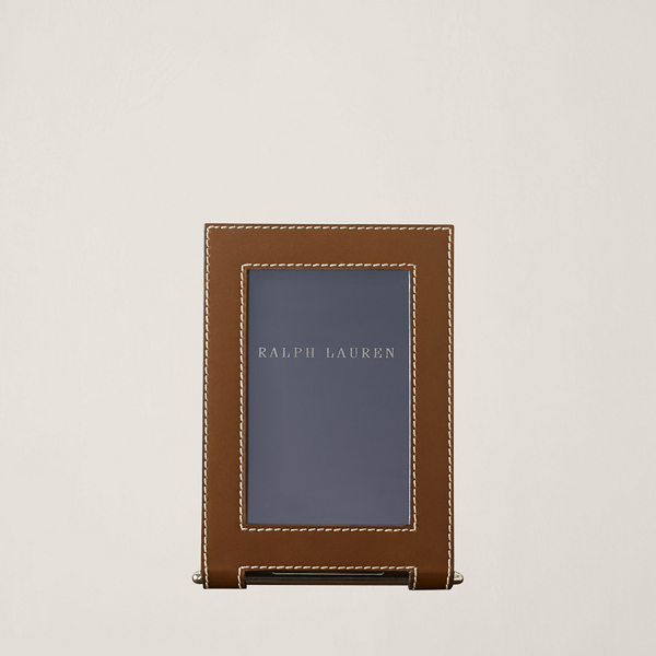 Derbyshire Leather Frame Ralph Lauren Home in Saddle 4