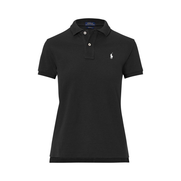 Black polo outfit female best sale