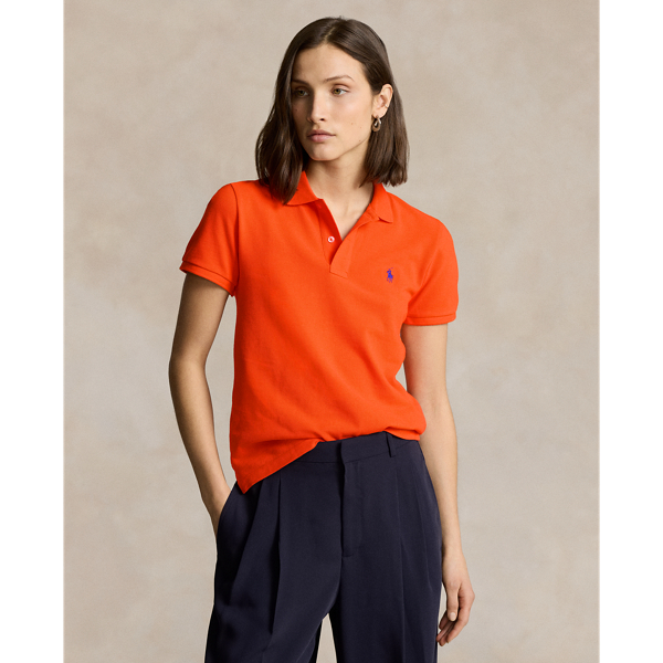 Ralph lauren women's skinny polo shirt best sale