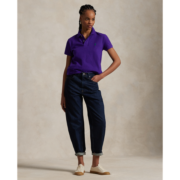 Purple Chalet The Iconic Classic Fit Mesh Polo Shirt Polo Ralph Lauren 4