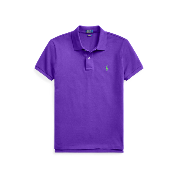 Purple Chalet The Iconic Classic Fit Mesh Polo Shirt Polo Ralph Lauren 2