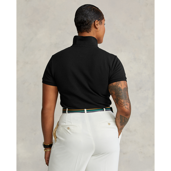 Polo Black Skinny Fit Big Pony Polo Shirt Polo Ralph Lauren 5