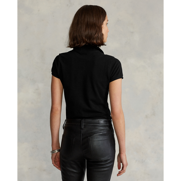 Polo Black Skinny Fit Big Pony Polo Shirt Polo Ralph Lauren 9