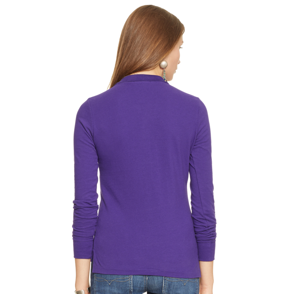 Squire Purple Skinny-Fit Big Pony Polo Polo Ralph Lauren 2