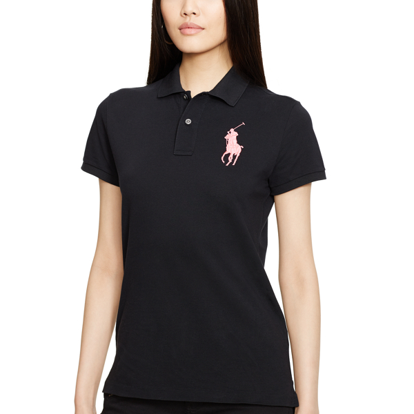 Collection Black Pink Pony Polo Shirt Pink Pony 3