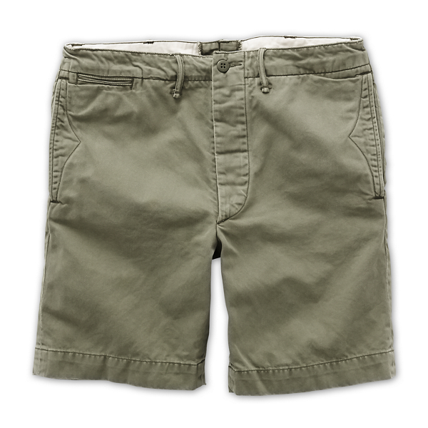 【新品未使用】 RRL OFFICER’S SHORT officer's chino short navy | rrl | made in indonesia – stuf