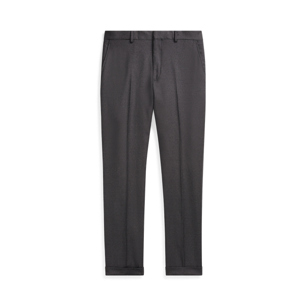 Pantal&oacute;n de sarga de lana Slim Fit