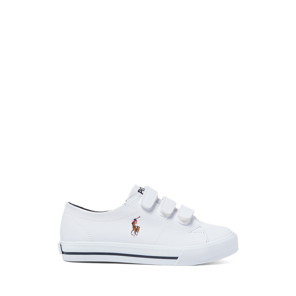 White Multi Pony Player Scholar EZ Sneaker Child 3