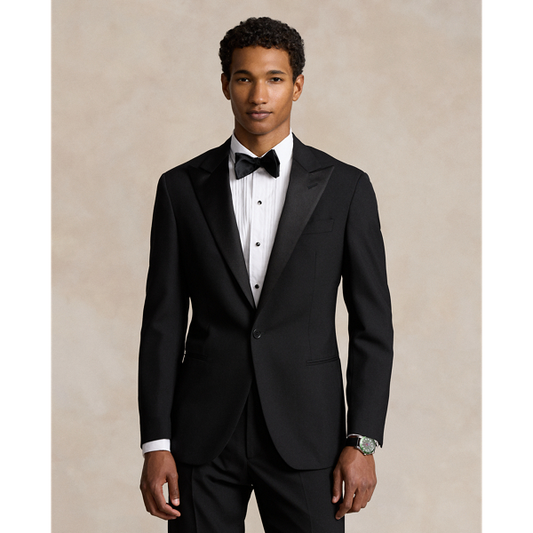 Polo Tailored Wool Barathea Peak Tuxedo