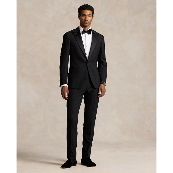 Black Polo Tailored Wool Barathea Peak Tuxedo Polo Ralph Lauren 1