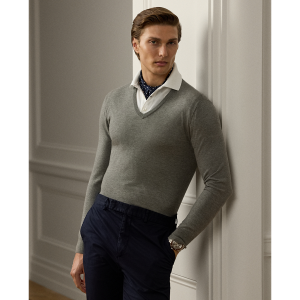 Cashmere V-Neck Sweater