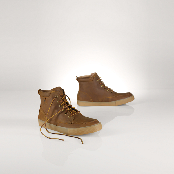 Tan/Gum Tedd Sneaker Polo Ralph Lauren 1