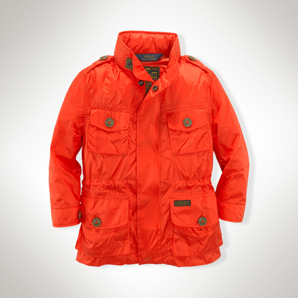 Elite Orange Combat Jacket Boys 2-7 2