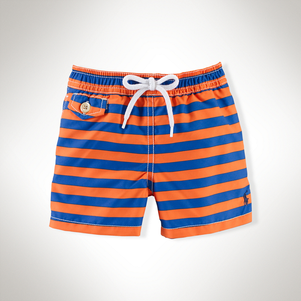 Sapphire Star Striped Traveler Swim Trunk Baby Boy 1
