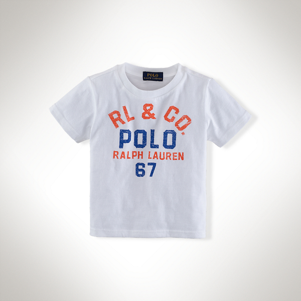 White Cotton Graphic Tee Baby Boy 1